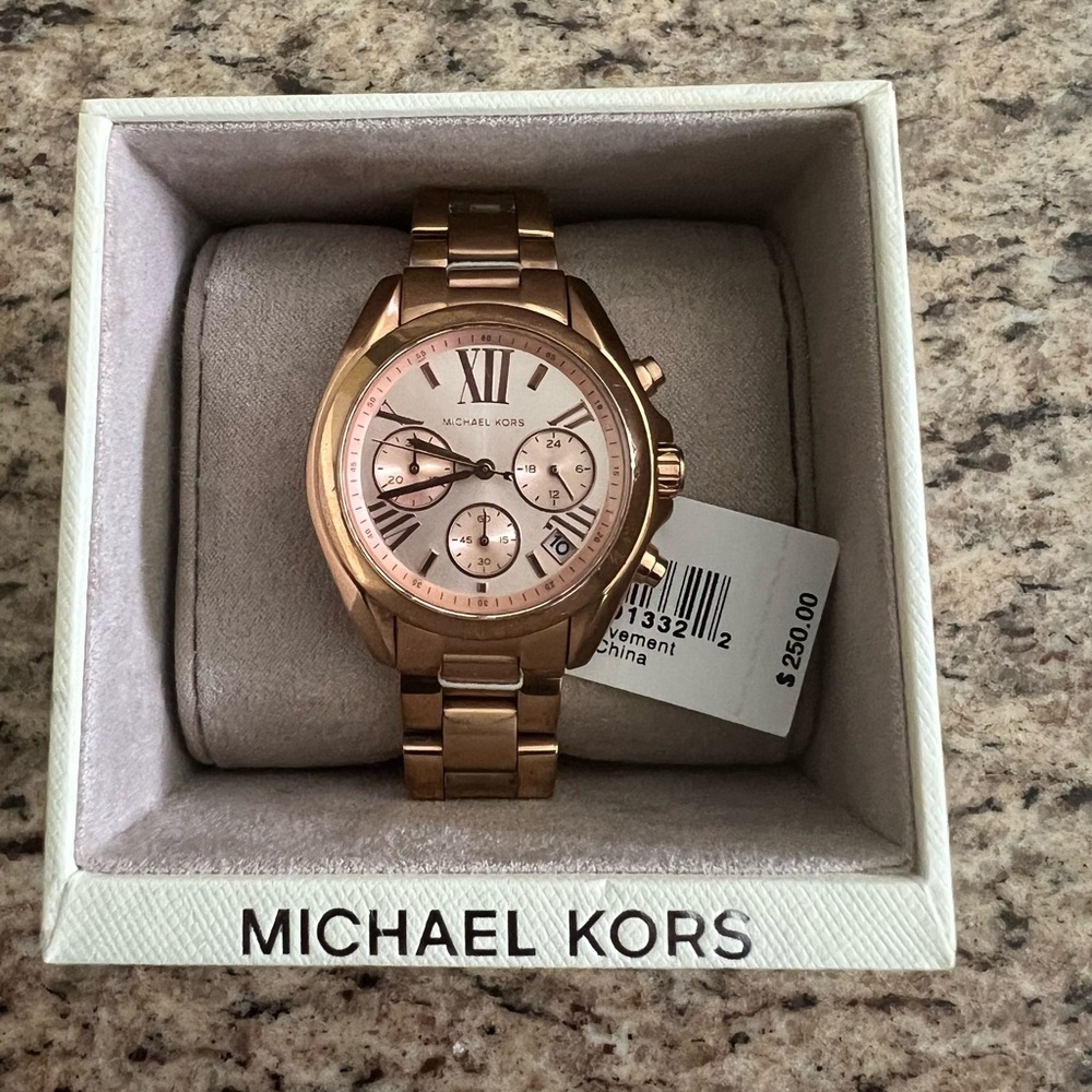 Rose gold Michael Kors Watch